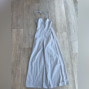 Women's Light Blue Jumpsuit